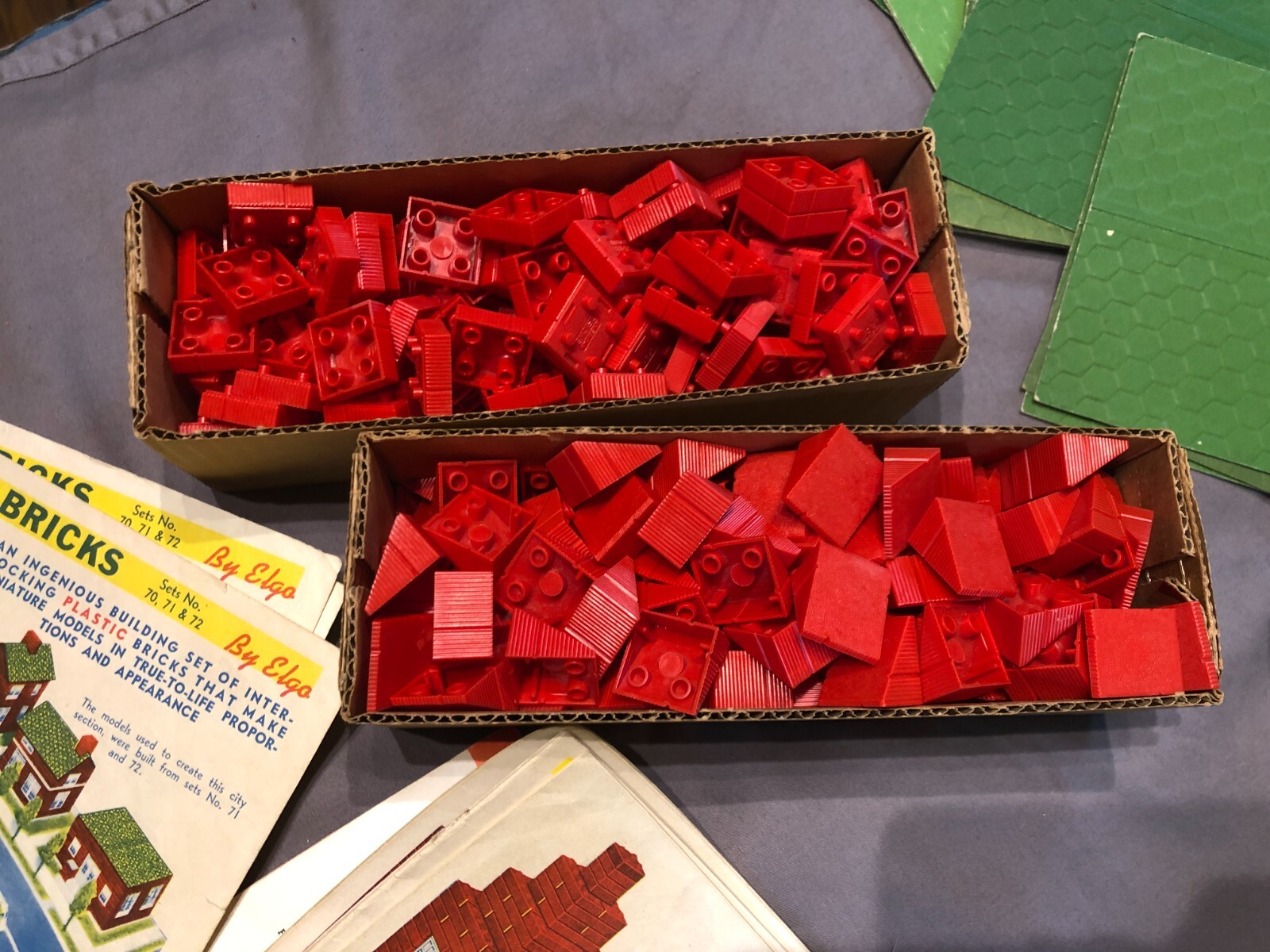 American Plastic Bricks Set 70 71 72 ELGO 400+ Pieces + Manual 🔥️RARE🔥️ ...
