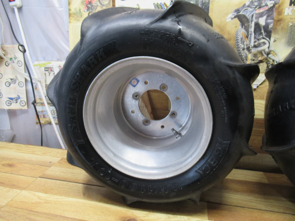 CANNONDALE 440 QUAD ATV *2003 DOUGLAS REAR WHEELS WITH SAND TIRES - Image 3 of 4