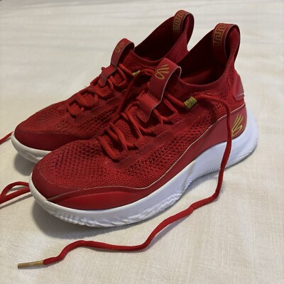Size 6Y - Under Armour Curry Flow 8 Chinese New Year Basketball