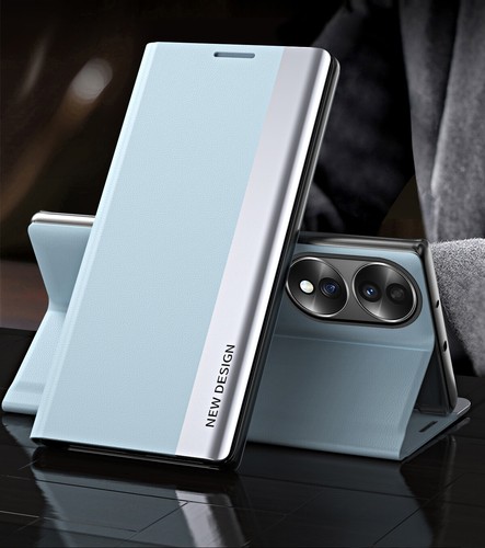 Leather Window View Flip Slim Thin Hard Phone Case for Samsung Galaxy G - Picture 22 of 22