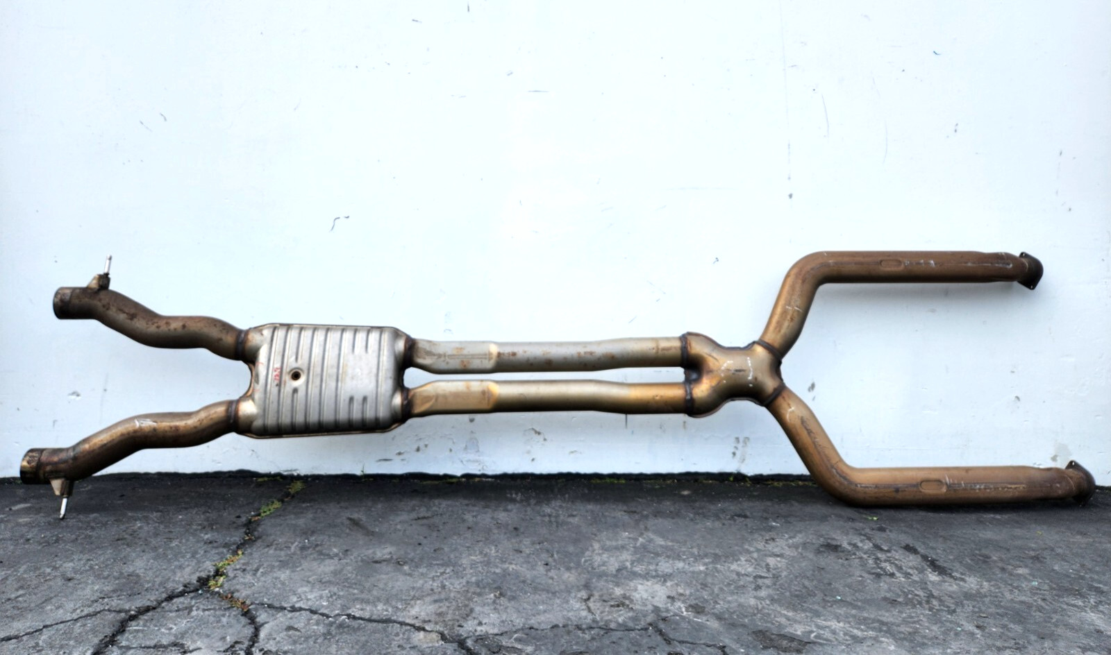 ✅ 10-14 OEM Rolls-Royce Ghost RR4 Front Center Tail Pipe Exhaust Muffler Assy