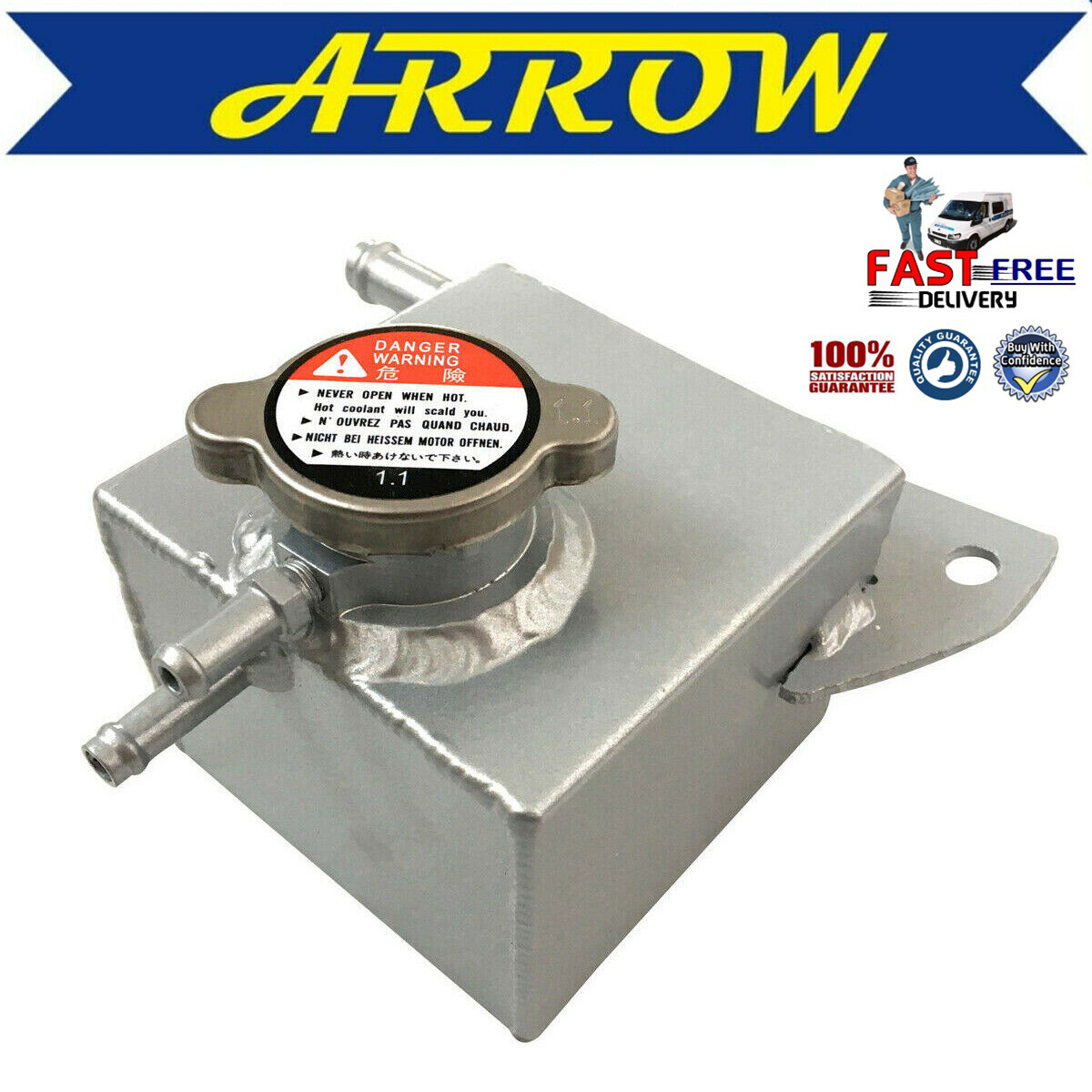 Aluminum Coolant Overflow Expansion Tank For Subaru 20022007 WRX & 200414 STI eBay