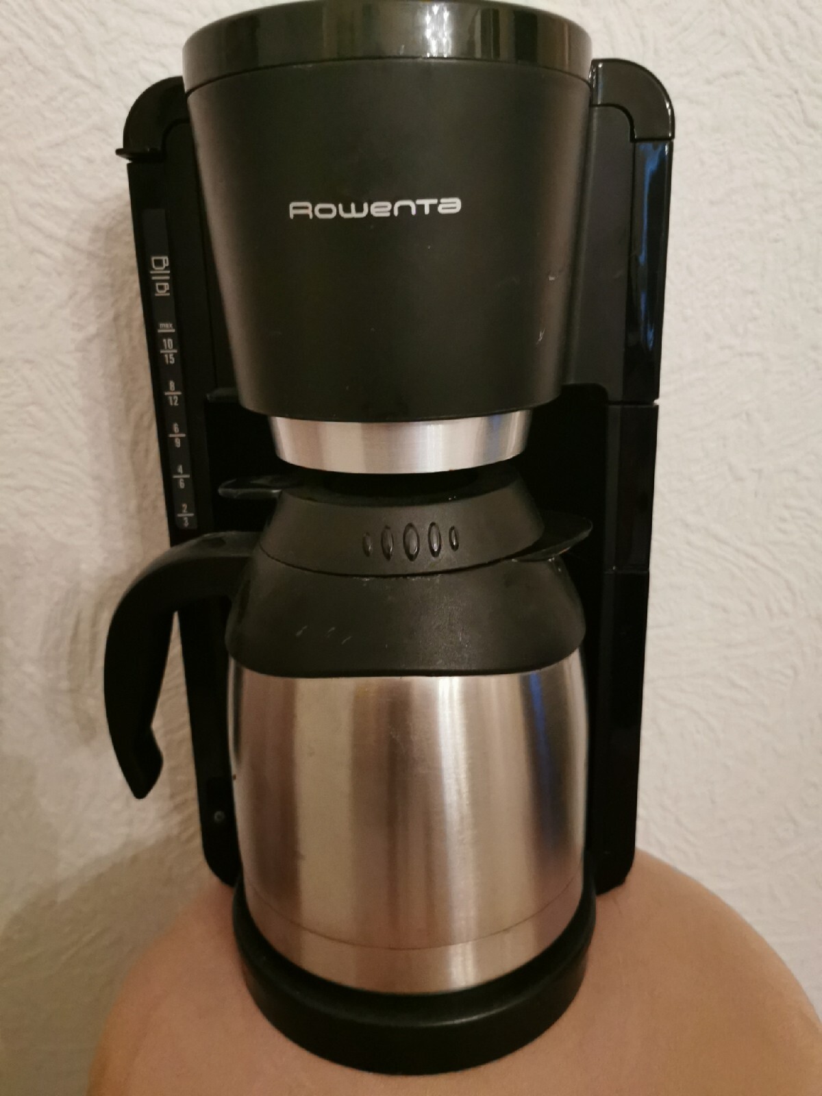 Caffettiera Rowenta CT 3818 - Macchina Caffè Filtro 1.5L Semi-Automatica, Nero - Foto 4
