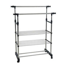 Kleiderständer Wäscheständer Garderobenständer 80-150 cm Breite Rollenständer