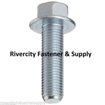 5 M10-1.25x50mm JIS Small Head Flange Bolts – Zinc Plated Hex Screws (Grade 10.9) 1 thumbnail image