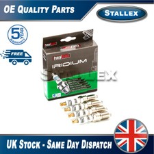Stallex 4x Iridium Upgrade Spark Plugs Fits Ford Fiesta (Mk4) 1.3 #1