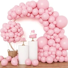 129pcs Premium Latex Different Sizes 18,12,10,5 Inches Balloons for Garland Arch