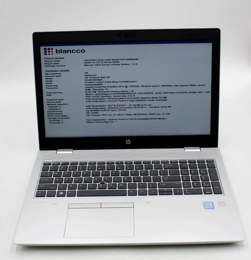 25+ HP ProBook Intel Core i5 8th Gen. PC Laptops & Netbooks 256 GB