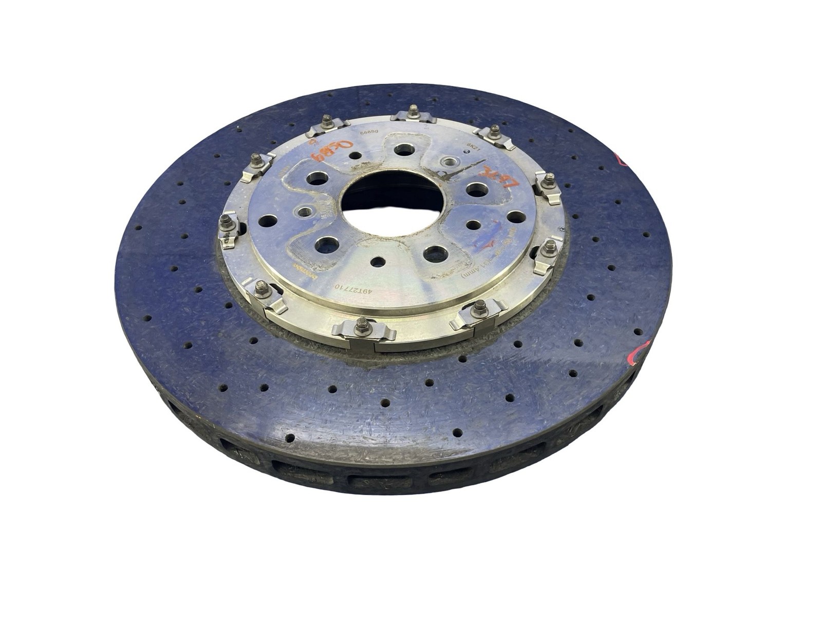 2008-2018 FERRARI CALIFORNIA T RWD 3.9L REAR LEFT BREMBO BRAKE ROTOR 31.97MM OEM