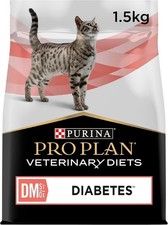 PRO PLAN VETERINARY DIETS DM Diabetes Dry Cat Food 1.5kg 16.49 per kilo