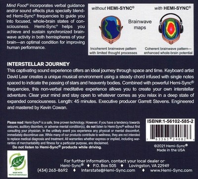 DAVID LEAR - INTERSTELLAR JOURNEY NEW CD
