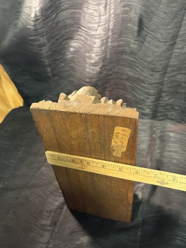 ATQ Vintage handgeschnitzte indische Holz Tempeltänzerin Apsara Relief Wandskulptur 12 Zoll - Bild 3 von 21