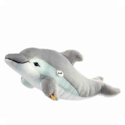 Steiff 063183 Cappy Delphin, 35 cm, grau/weiss
