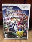 Super Smash Bros. Brawl (Nintendo Wii, 2008) Complete In Box CIB Free Shipping
