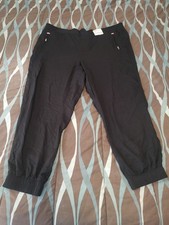 Tommy Hilfiger Men's Stretch THFlex Black Joggers Pants sz 2XL NWT