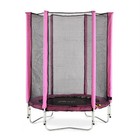 Plum 4ft Pink Junior Springsafe Trampoline and Enclosure