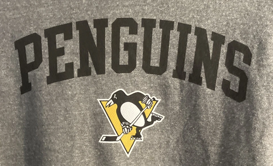 NHL Pittsburgh Penguins Hockey Sudadera con Capucha Jóvenes Niños TALLA M (10-12) NUEVO CON ETIQUETAS Foto 2 de 4