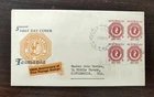 Australia - FDC - 100th Anniversary of First Postage Stamp - Tasmania - 1953