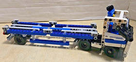 Retired Lego Technic 42062 Container Yard Truck & Loader Vehicle w Manual No Box