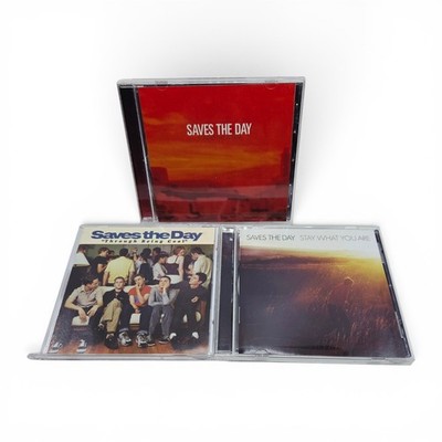 Saves The Day CD Bundle x3 Through Being Cool Stay What You Are Sound The Alarm
