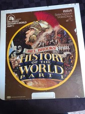 Mel Brooks Presents the History Of The World Part 1 Video Disc SelectaVision CED