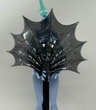 Monster High Elvira Mistress Dark Doll Outfit Black Spiderweb Collar Spider Web