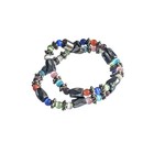 13 Piece Lot Natural and Man-made Hematite Necklaces and Bracelets & Anklet — photo 4