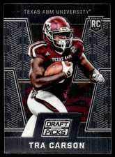 2016 Panini Prizm Collegiate Draft Picks Tra Carson Rookie Texas A&M Aggies #194