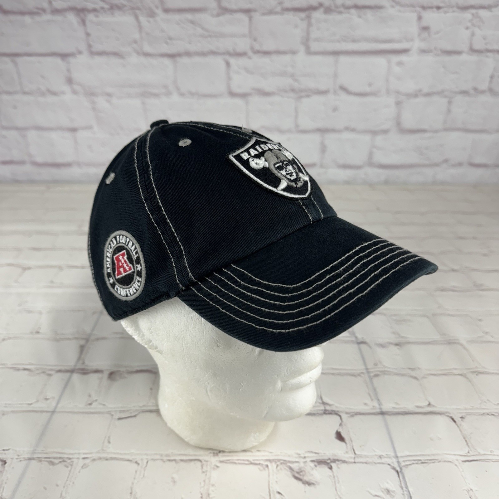 NFL Las Vegas Oakland Raiders &lsquo;47 Brand Adjustable Strapback Men's Black Hat