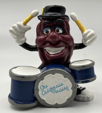 1988 Calrab Applause California Raisins 3" PVC Drummer Figure Pre-Owned