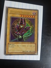 Yu-Gi-Oh Dunkler Magier ULTRA RARE LOB-G003 Leicht bespielt Deutsche Auflage