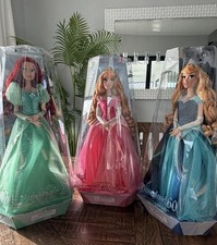 Disney Limited Dolls Diamond Castle Collection Disneyland Ariel Aurora