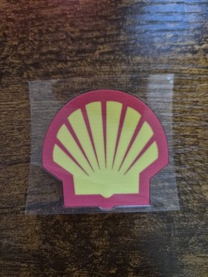 SHELL OIL RACING High Quality UV DTF Decal Sticker waterproof USA NOT VINYL 