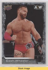 2022 AEW All Elite Wrestling Silver Foil Dash Wilder Cash Wheeler #44 READ 2k4