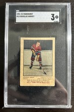1951-52 Parkhurst - Doug Harvey #10 (RC)