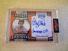 2025 Leaf Bronx Legacy Graig Nettles Yankee Doodle Auto 2/6 Autograph Yankees