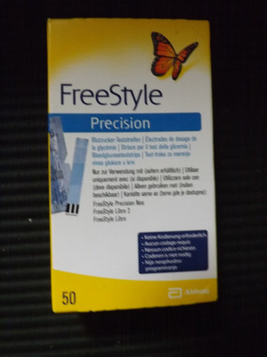 Freestyle Precision Teststreifen 50Stück MHD 30.04.2027