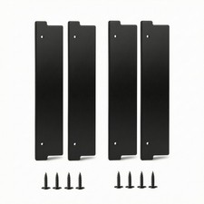 4 Pieces Bathroom Stall Privacy Strip Streamlined for Contractors