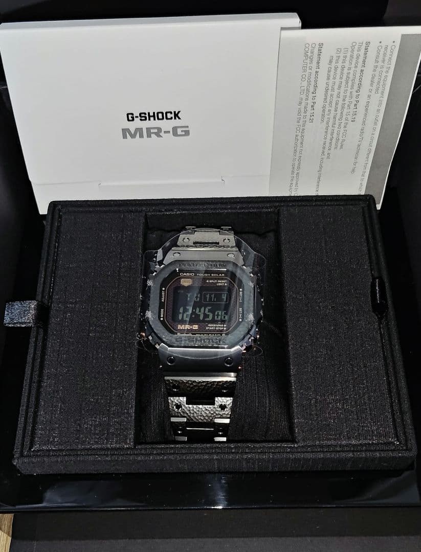 G-SHOCK MR-G MRG-B5000HT-1JR Tsuiki Limited 500pcs Titanium DLC
