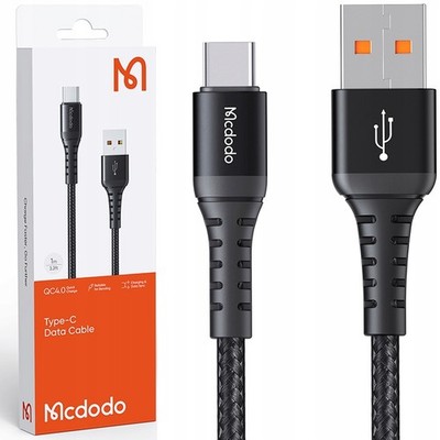 MCDODO USB-C-Kabel, Schnellladefunktion für Samsung und Xiaomi, USB Typ C QC 4.0