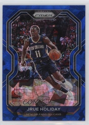 2020-21 Panini Prizm Blue Ice Prizm 31/125 Jrue Holiday #75 1l1a
