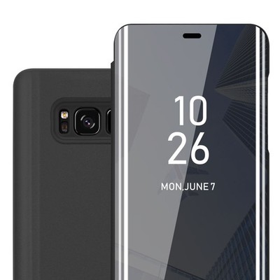 Hülle für Samsung Galaxy S8 PLUS Schutz Hülle Schutz Case Spiegel Cover Tasche