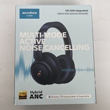NEW Anker Life Q30 Wireless Active Noise Cancelling Over Ear Headphones
