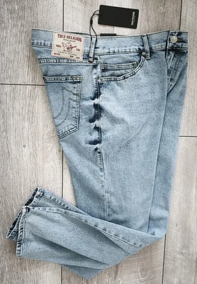 TRUE RELIGION Jeans GENO SN SLIM Relaxed Herren Jeanshose Blau Gr.32 NEU ETIKETT - Bild 1 von 4