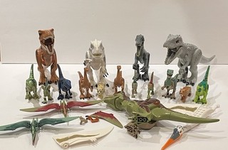 LEGO Animal & Dinosaur Lot –18 Figures Large Dinosaurs & Flying Creatures