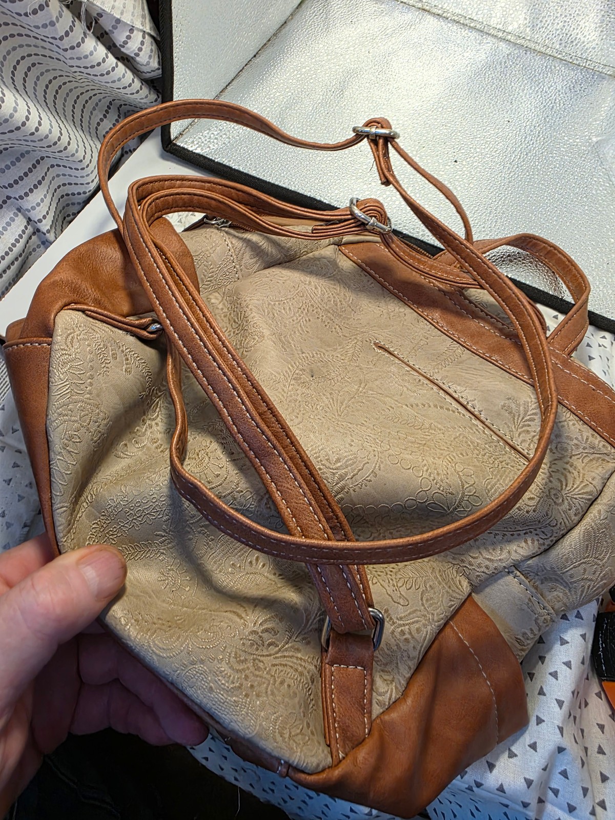 MultiSac Backpack purse Canves - image 14