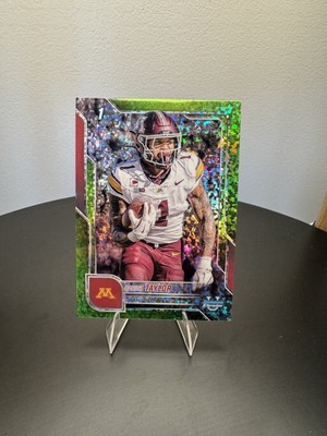 DARIUS TAYLOR 2025 BOWMAN U CHROME 1ST LIME GREEN MINI DIAMOND /275 Q0593
