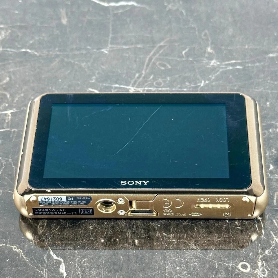 SONY Cyber Shot DSC-T99D 14.1MP CCD Vintage Digital Camera