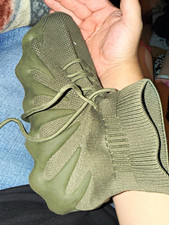 adidas Yeezy 450 Men s Green Low Top Lace-Up ...