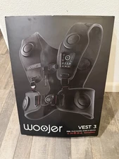 Woojer - Haptic Vest 3 for Games, Music, Movies, VR and Wellness. - Black